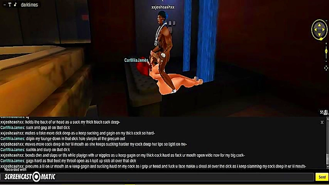 Carmiia Takes Steamy Shower With Game-Inspired Hentai Action