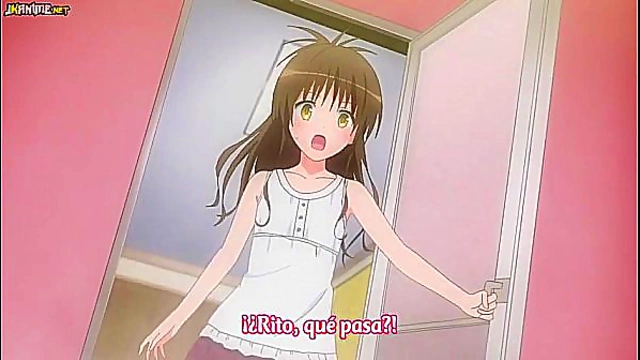 To Love-Ru Darkness Anime Couple Enjoy Hot Ecchi Sex Session