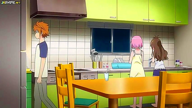 To Love-Ru Darkness Anime Couple Enjoy Hot Ecchi Sex Session