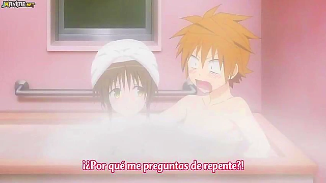 To Love-Ru Darkness Anime Couple Enjoy Hot Ecchi Sex Session