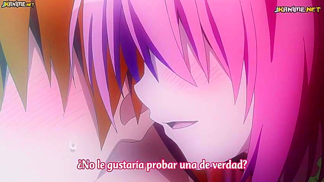 To Love-Ru Darkness Anime Couple Enjoy Hot Ecchi Sex Session