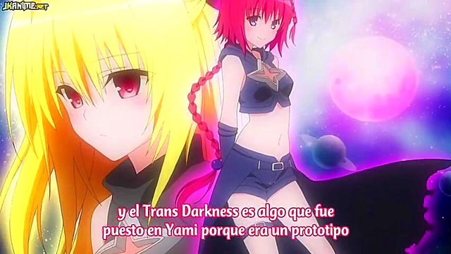 To Love-Ru Darkness Anime Couple Enjoy Hot Ecchi Sex Session