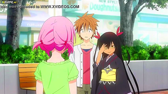 To Love-Ru Darkness Anime Couple Enjoy Hot Ecchi Sex Session