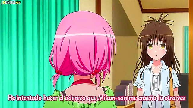 To Love-Ru Darkness Anime Couple Enjoy Hot Ecchi Sex Session