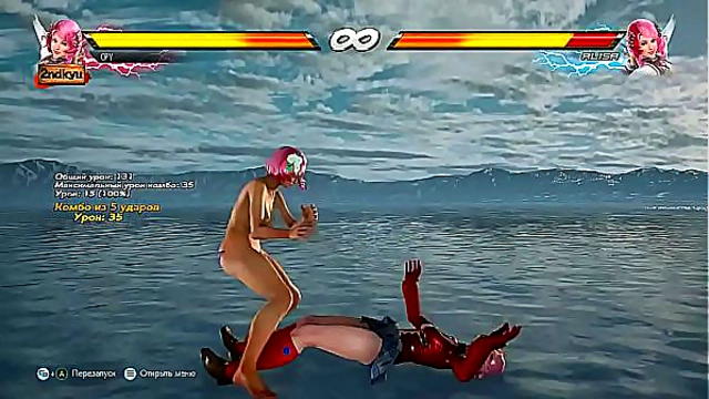 Alisa Bosconovitch from Tekken 7 Strips for Hot 3D Hentai Action