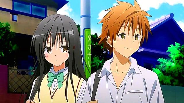 Hot Anime Chick Gets Ecchi Action In To Love-Ru Darkness Adventure