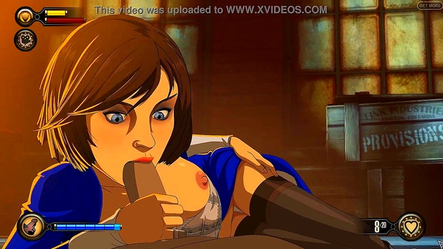 Biocock Anal Adventure – Hot Hentai Blowjob & Handjob Orgy From Bioshock Parody