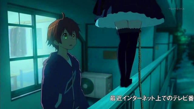 Romantic Chuunibyou Anime Couple Engage in Intimate Passionate Moments