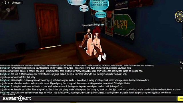 Darly Blue Bed – 3D Anime Porn Game Adventure With IMVU Characters
