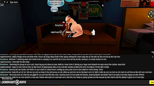 Darly Blue Bed – 3D Anime Porn Game Adventure With IMVU Characters