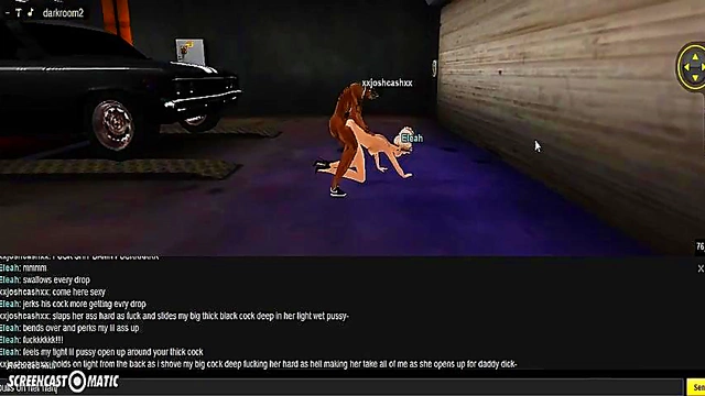 Eleah DMV Seduces in 3D Anime Game Adventure With IMVU Porn