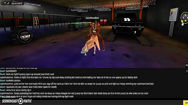 Eleah DMV Seduces in 3D Anime Game Adventure With IMVU Porn