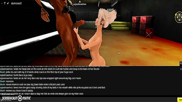 Eleah DMV Seduces in 3D Anime Game Adventure With IMVU Porn