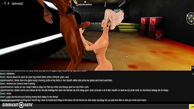 Eleah DMV Seduces in 3D Anime Game Adventure With IMVU Porn