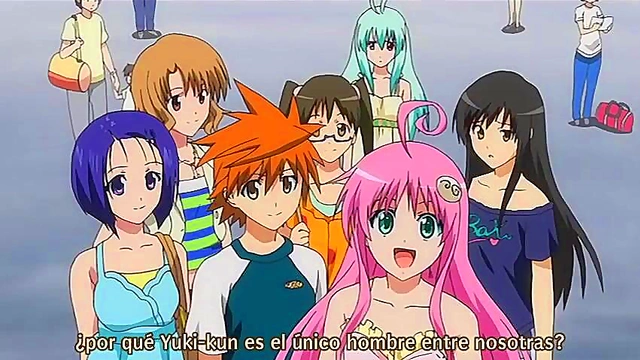 Hentai Anime Ecchi – To Love-Ru Couple Engages in Steamy Intimacy