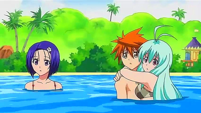 Hentai Anime Ecchi – To Love-Ru Couple Engages in Steamy Intimacy