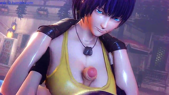 Big-Ass Anime Babe Fucks Big-Cock Dude In Steamy 3D Hentai Scene