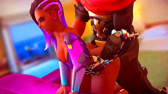 Big-Ass Anime Babe Fucks Big-Cock Dude In Steamy 3D Hentai Scene