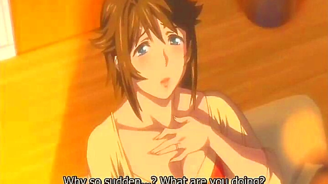 Horny Hentai Mom With Big Tits Fucks Hard In Anime Uncensored Action