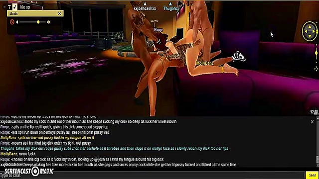 ROQE Molly CMC Orgy – 3D Anime Girls Get Wild In Game Adventure