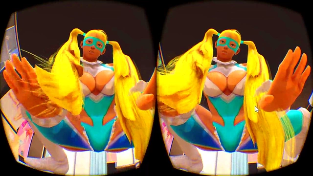 Hentai Mika Gets Fucked in Virtual Reality Street Fighter VR Action