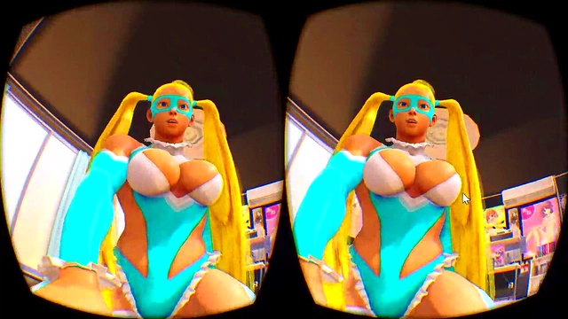 Hentai Mika Gets Fucked in Virtual Reality Street Fighter VR Action