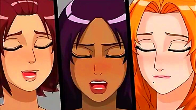 Horny Futanari Babe Gets Double Penetrated For Creamy Orgasm