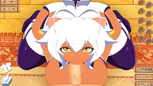 Sexy Tan Anime Chick Gets Fucked Hard In Hot Hentai Game Action