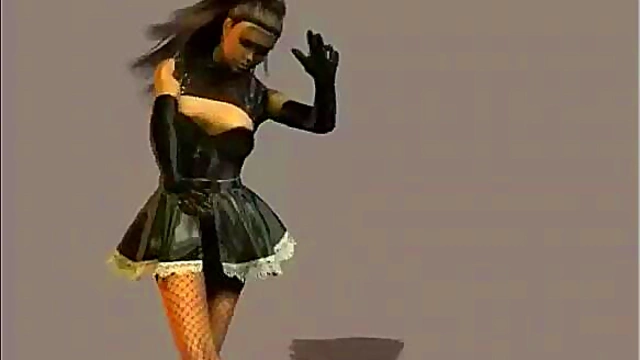 Freckled 3D Anime Teen Sucks Big Dick In Hardcore Blowjob Session