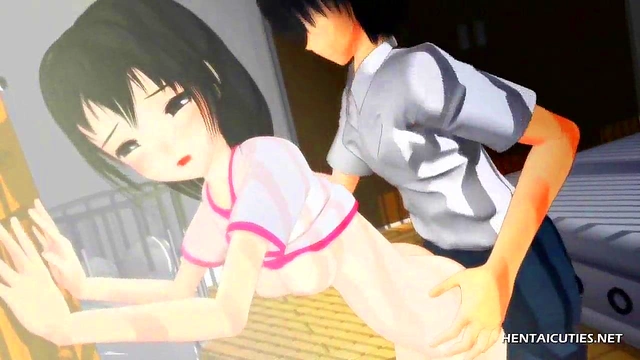 Petite Hentai Teen Sucks Dick While Getting Pussy Licked in Hot 69 Session