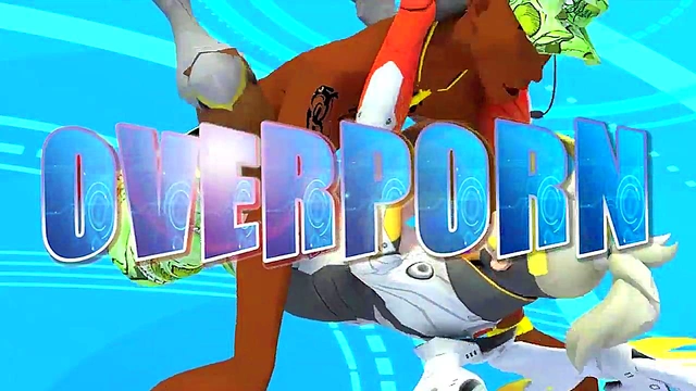 Mercy's Big Ass Gets Fucked Hardcore in 3D Hentai Cartoon by BBC