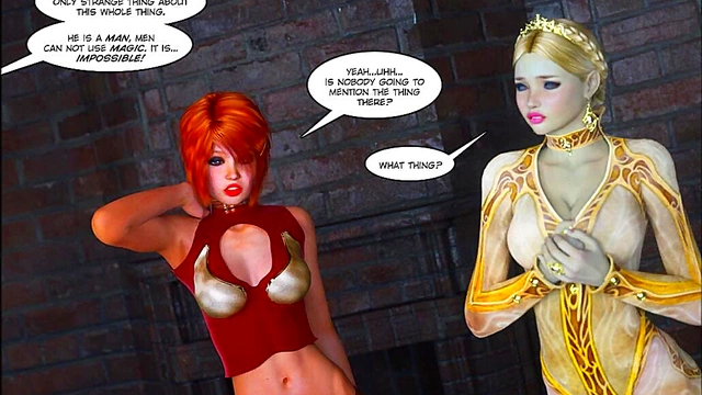 Big-Titted Teens Dominate Group Sex With Giant Cocks In 3D Anime Manga Glory