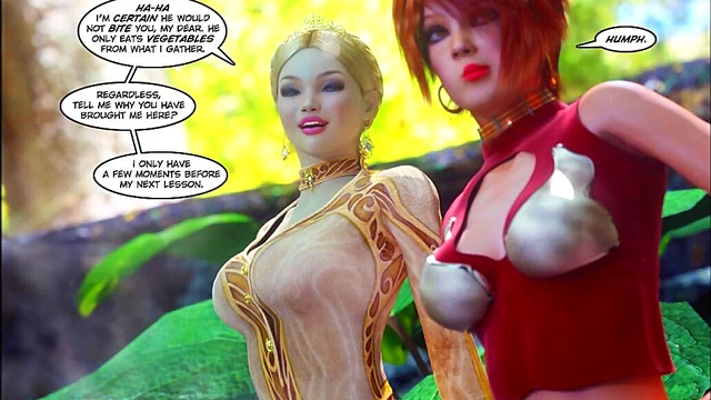 Big-Titted Teens Dominate Group Sex With Giant Cocks In 3D Anime Manga Glory