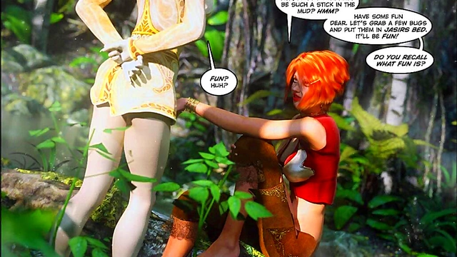 Big-Titted Teens Dominate Group Sex With Giant Cocks In 3D Anime Manga Glory