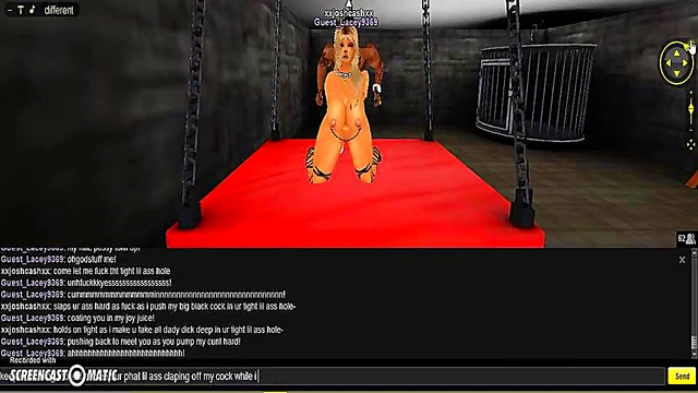 Lacey's BDSM Room – 3D Anime Game Porn With Imvu Action