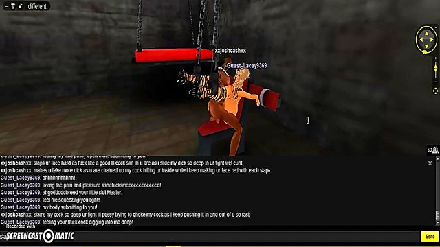 Lacey's BDSM Room – 3D Anime Game Porn With Imvu Action