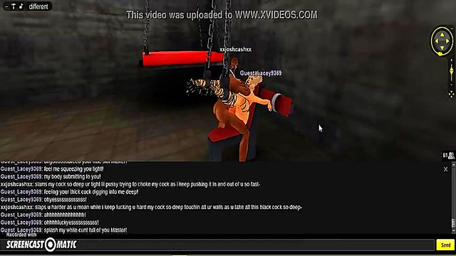 Lacey's BDSM Room – 3D Anime Game Porn With Imvu Action