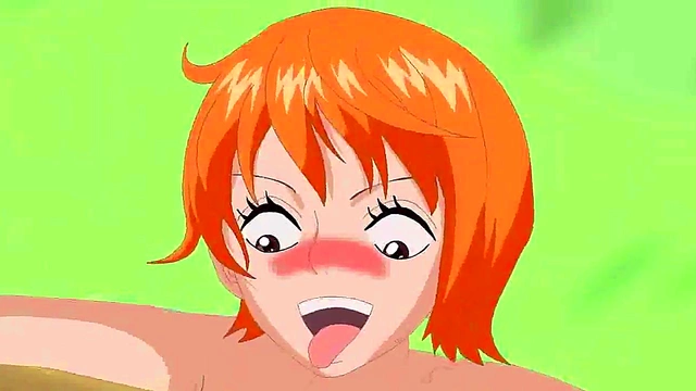 Nami & Robin Futanari Big Boobs One Piece Hentai Action