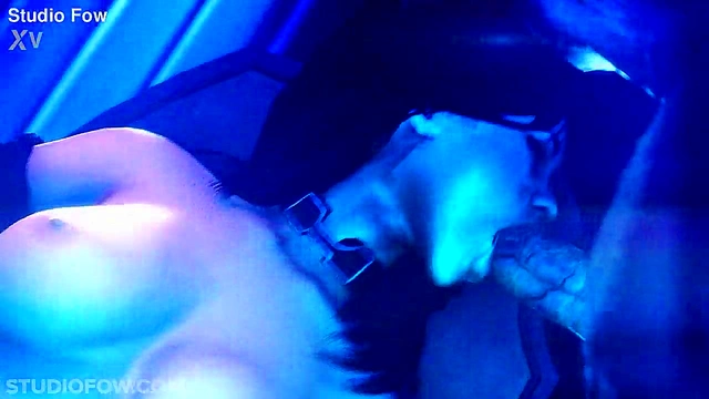 Miranda Lawson’s Mass Effect Blowjob Gangbang Ends In 3D Hentai Creampie