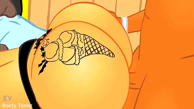 Horny Busty Nona Malone Rides BBC in Anime Adventure for Juicy Creampie