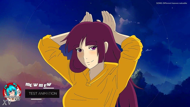 Hotaru Milf Anime Babe Shows Off Busty Ass In Sexy Cosplay Fantasy Scene