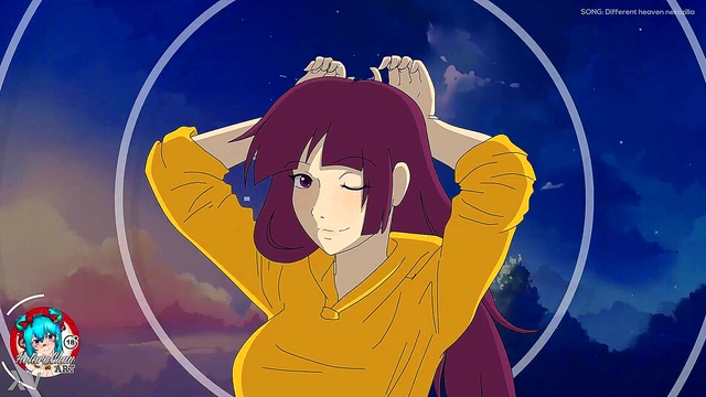 Hotaru Milf Anime Babe Shows Off Busty Ass In Sexy Cosplay Fantasy Scene