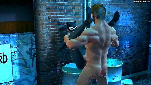 Wolverine Loves Catwoman – Hot 3D Anime Sex Scene