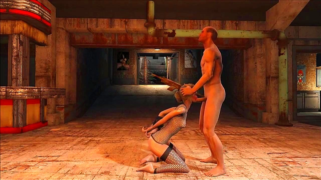 Blonde Teen Gets Public Fallout 4 Anal Sex Adventure