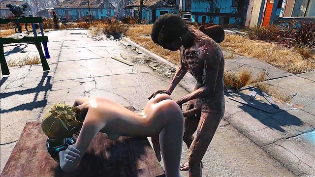 Blonde Teen Gets Public Fallout 4 Anal Sex Adventure