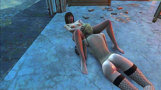 Blonde Teen Gets Public Fallout 4 Anal Sex Adventure
