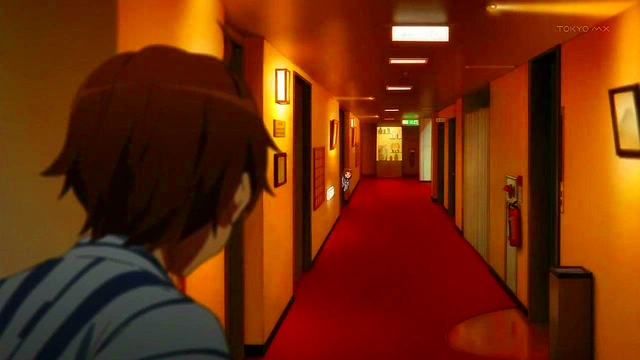 Romantic Chuunibyou Anime Love Scene With Adorable Couple