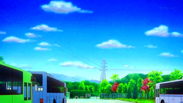 Romantic Chuunibyou Anime Love Scene With Adorable Couple