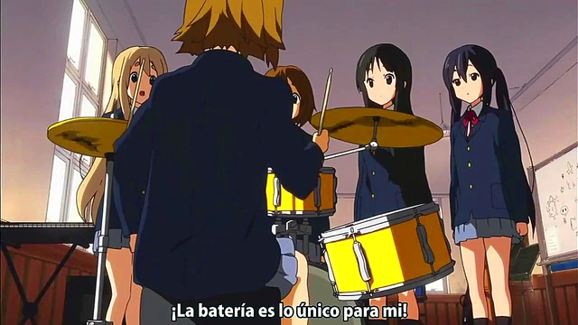 K-ON! Anime Girls Rock Out With Sexy Music Performance