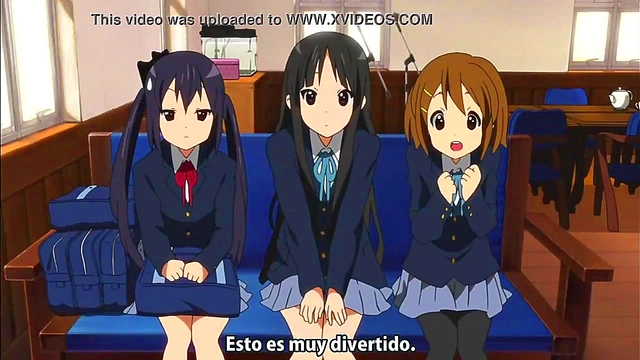 K-ON! Anime Girls Rock Out With Sexy Music Performance